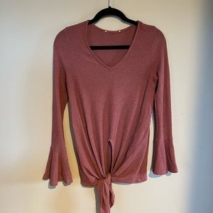 Fall Wide Sleeve Blouse